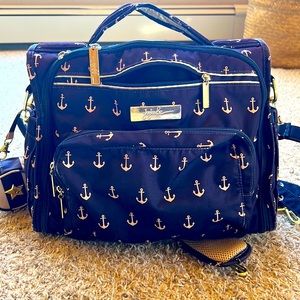 Anchor print Ju-ju-be diaper bag